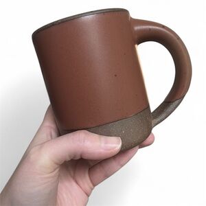 East Fork The Mug 12 Ounce Handmade Pottery Discontinued Pinto Brown Coffee Cup